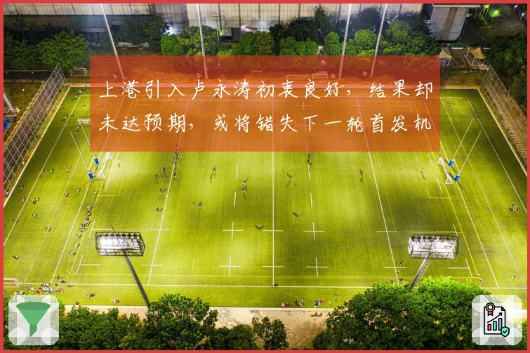 上港引入卢永涛初衷良好，结果却未达预期，或将错失下一轮首发机会